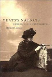 Cover of Yeats's Nations by Marjorie Howes