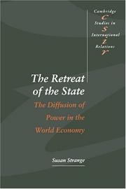 Cover of The retreat of the state by Susan Strange