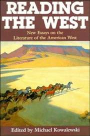 Cover of Reading the West by Michael Kowalewski
