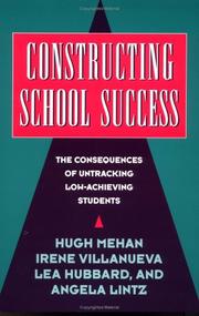 Cover of Constructing school success by Hugh Mehan