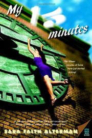 Front cover of My 15 minutes by Sara Faith Alterman