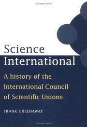 Cover of Science International by Frank Greenaway