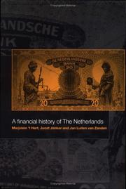 Front cover of A Financial History of the Netherlands by Marjolein C. 't Hart