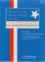 Front cover of Historial Statistics of the United States by Unknown