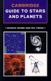 Front cover of Cambridge guide to stars and planets by P. Moore