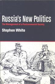 Front cover of Russia's New Politics by Stephen White