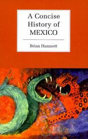 Front cover of A concise history of Mexico by Brian R. Hamnett