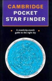 Cover of Cambridge pocket star finder by Unknown