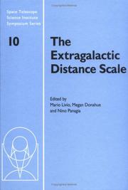 Front cover of The extragalactic distance scale by Space Telescope Science Institute Symposium (1996 Baltimore, Md.)