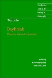 Cover of Morgenröthe by Friedrich Nietzsche