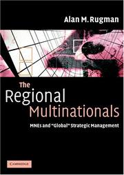 Cover of The Regional Multinationals by Alan M. Rugman