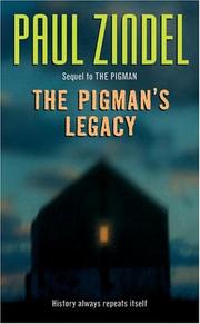 Front cover of The Pigman's Legacy by Paul Zindel