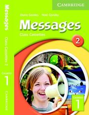 Front cover of Messages 2 Class Cassettes (Messages) by Diana Goodey