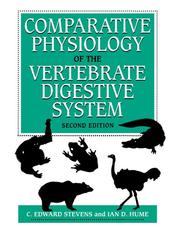 Cover of Comparative physiology of the vertebrate digestive system by C. E. Stevens