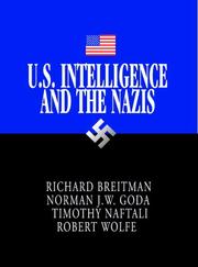 Cover of U.S. intelligence and the Nazis by Richard Breitman