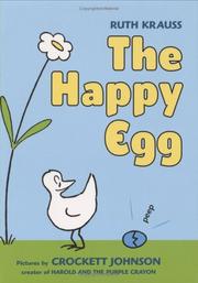Front cover of The Happy Egg by Ruth Krauss