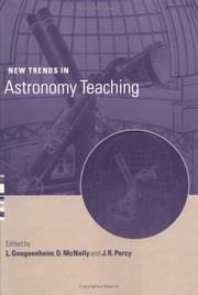 Front cover of New trends in astronomy teaching by IAU Colloquium (162th 1996 University College London and the Open University)