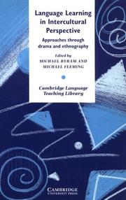Cover of Language Learning in Intercultural Perspective: Approaches Through Drama and Ethnography (Cambridge Language Teaching Library) by Michael Byram