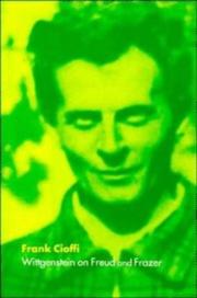 Front cover of Wittgenstein on Freud and Frazer by Frank Cioffi