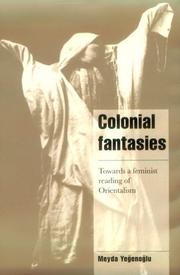 Front cover of Colonial fantasies by Meyda Yeğenoğlu
