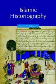 Front cover of Islamic historiography by Chase F. Robinson