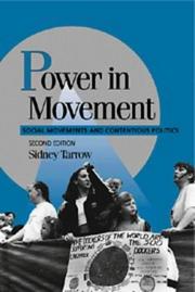 Cover of Power in movement by Sidney G. Tarrow