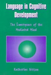 Cover of Language in Cognitive Development by Katherine Nelson