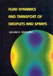 Front cover of Fluid dynamics and transport of droplets and sprays by W. A. Sirignano