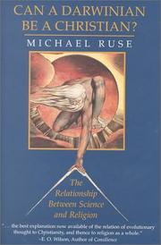 Front cover of Can a Darwinian be a Christian? by Michael Ruse