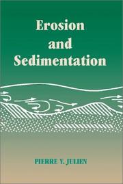 Front cover of Erosion and Sedimentation by Pierre Y. Julien