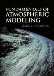 Front cover of Fundamentals of atmospheric modeling by Mark Z. Jacobson