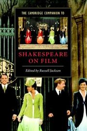 Front cover of The Cambridge companion to Shakespeare on film by Russell Jackson