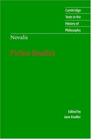 Cover of Novalis by Novalis