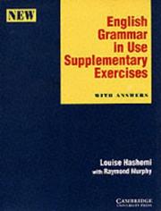 Front cover of English Grammar in Use Supp ed with answer pack (Grammar in Use) by Louise Hashemi