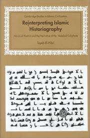 Front cover of Reinterpreting Islamic Historiography by Tayeb El-Hibri
