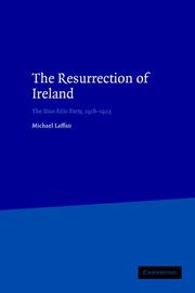 Front cover of The Resurrection of Ireland by Michael Laffan