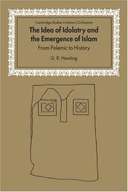 Cover of The idea of idolatry and the emergence of Islam by G. R. Hawting