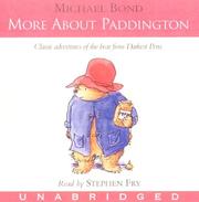 Cover of More About Paddington CD by Michael Bond