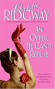 Cover of An offer he can't refuse by Christie Ridgway
