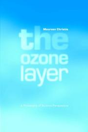 Cover of The Ozone Layer by Maureen Christie