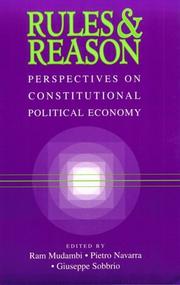 Cover of Rules and reason by Giuseppe Sobbrio