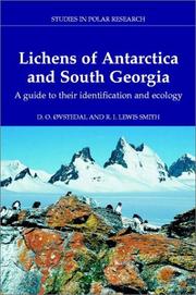 Front cover of Lichens of Antarctica and South Georgia by D. O. Øvstedal