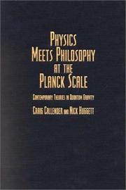 Cover of Physics Meets Philosophy at the Planck Scale by Craig Callender