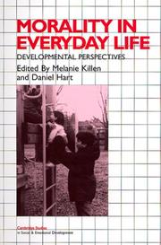 Cover of Morality in Everyday Life by Melanie Killen