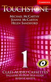 Cover of Touchstone Class Audio Cassettes 1 Audio Cassette Set (Touchstone) by Michael J. McCarthy