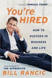 Cover of You're hired by Bill Rancic