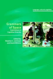 Front cover of Grammars of Space by Unknown