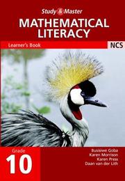 Cover of Study and Master Mathematical Literacy Grade 10 Learner's Book by Busisiwe Goba