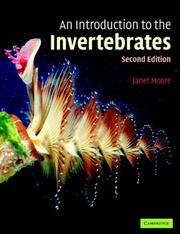 Front cover of An Introduction to the Invertebrates by Janet Moore