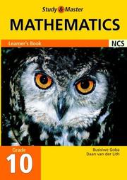 Front cover of Study and Master Mathematics Grade 10 Learner's Book by Busisiwe Goba